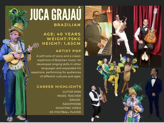 外籍男歌手 Juca Grajaú